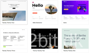 WordPress theme directory