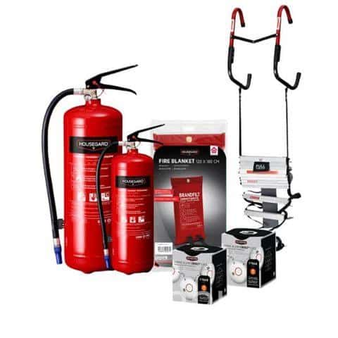 BatteryStore Brandsikkerhedspakke til huse med f&oslash;rstesal